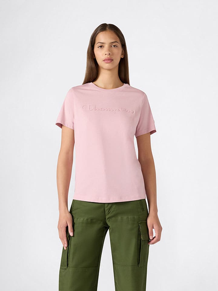 Champion Shirt in Rosa - S