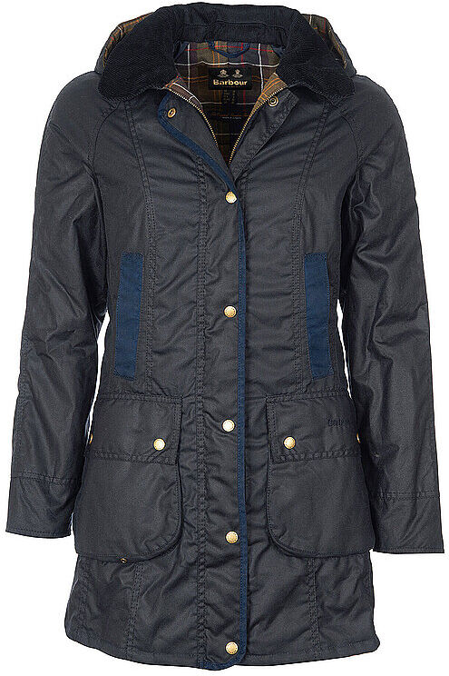 BARBOUR Parka BOWER WAX dunkelblau   38 38