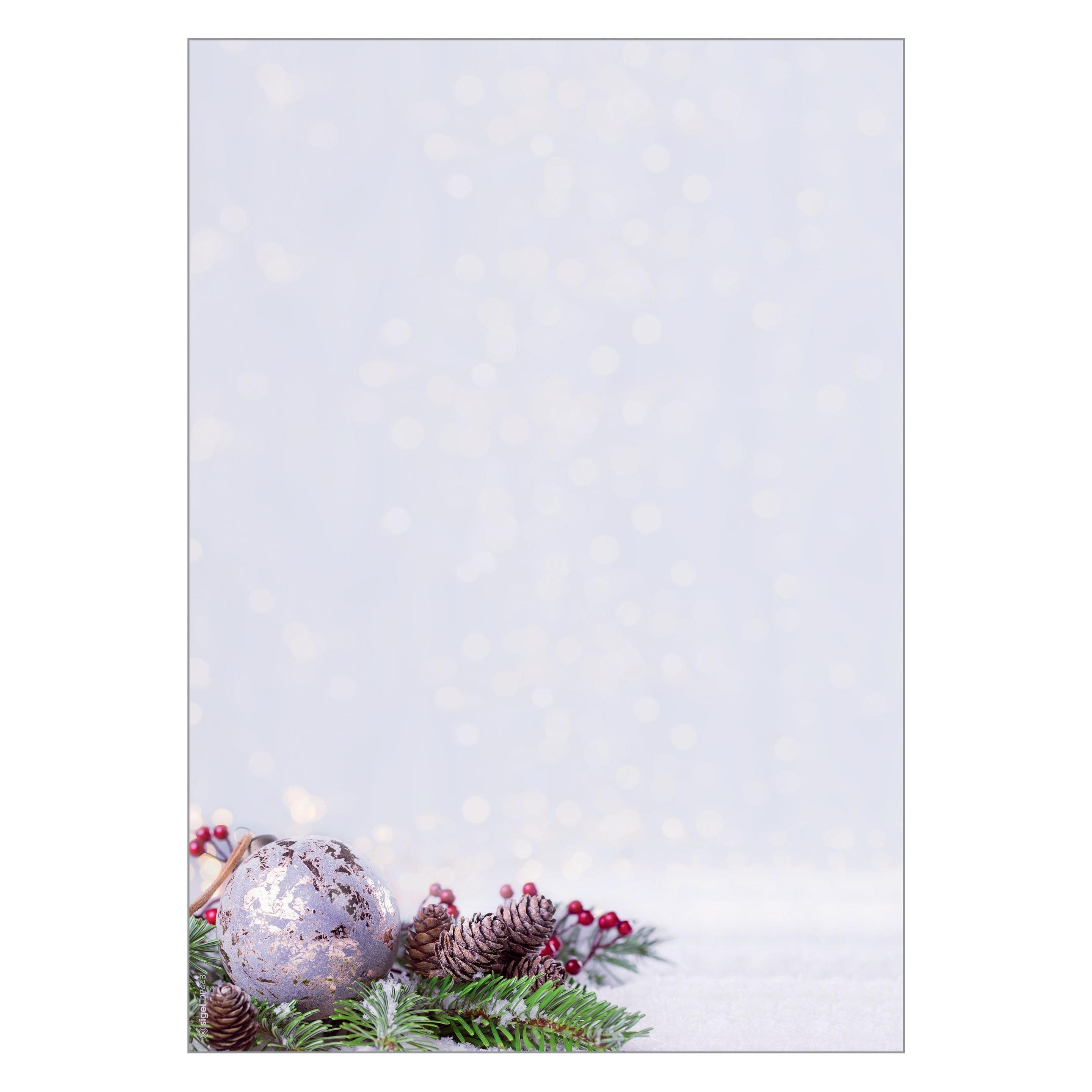 Sigel Weihnachtsbriefpapier (25 Stk.) (DP443)