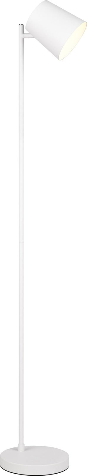 Reality Leuchten Blake oplaadbare LED vloerlamp wit metaal met touch-bediening
