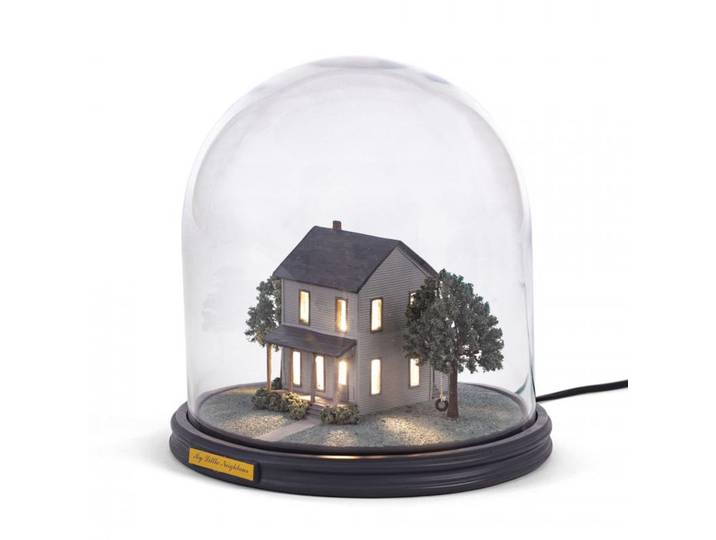 SELETTI lampe de table MY LITTLE (Neighbour - verre et résine)