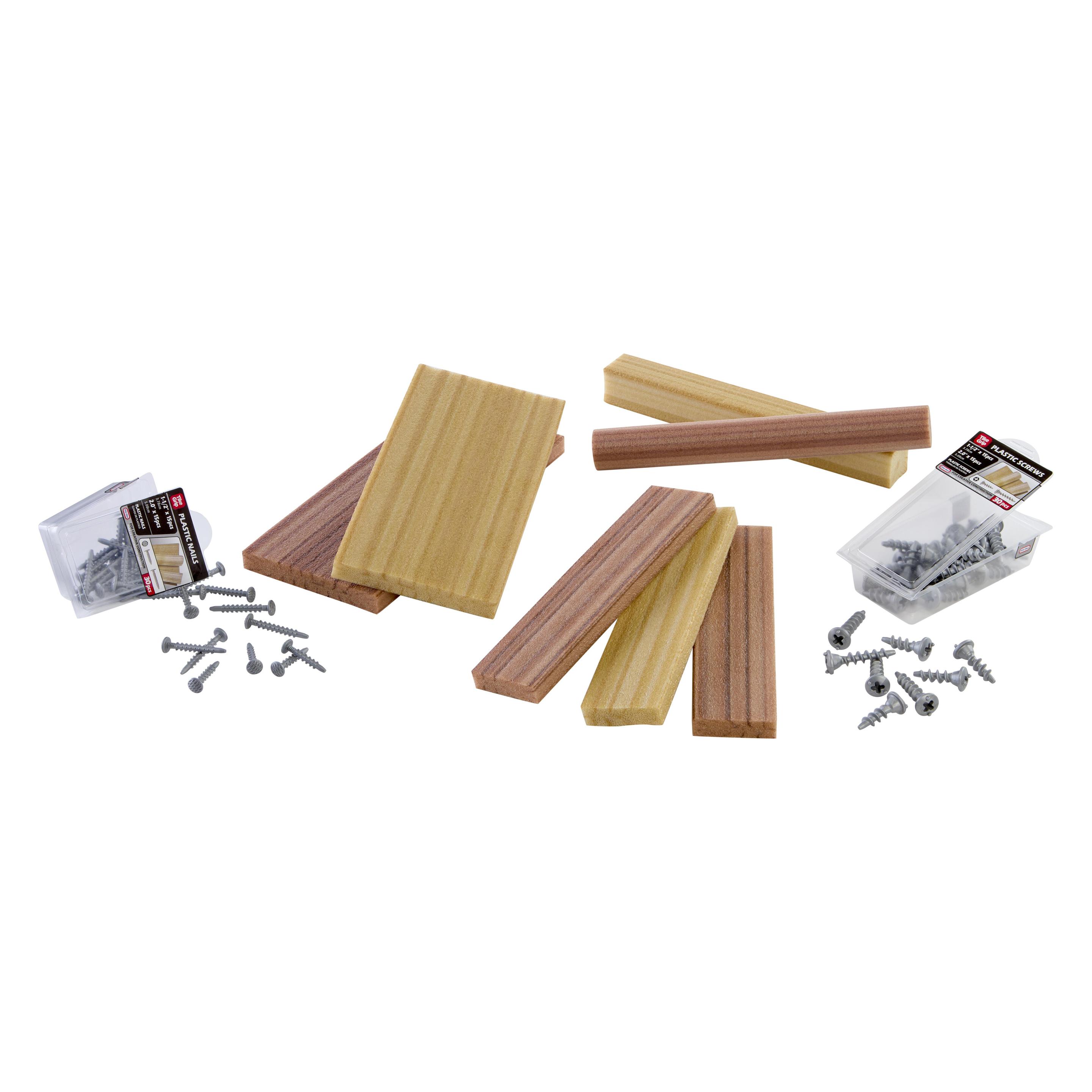 MGA Creative Construction - Holz, Nägel und Schraubenset (643927-EUC)
