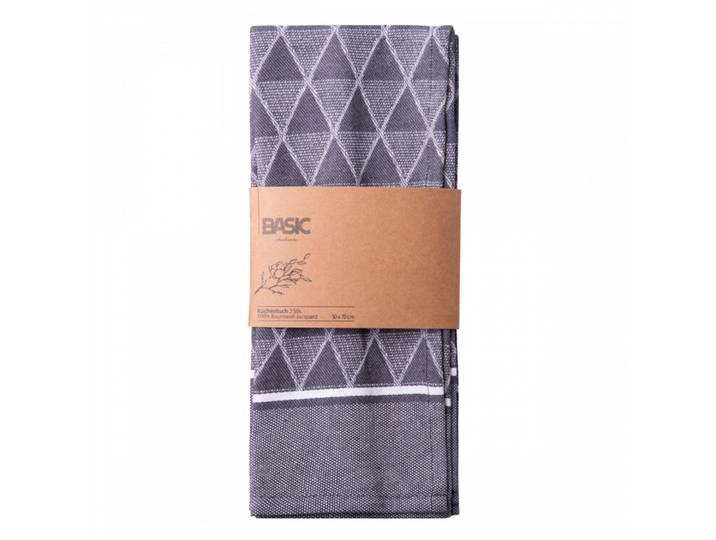 Sola Küchentuch Basic Ambiente stahlgrau Baumwolle Jacquard 50 x 70 cm - Küchentuch
