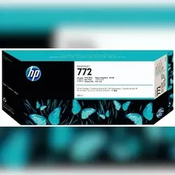 hp Tintenpatrone 772 schwarz Foto für Designjet T1200, T1200 HD
