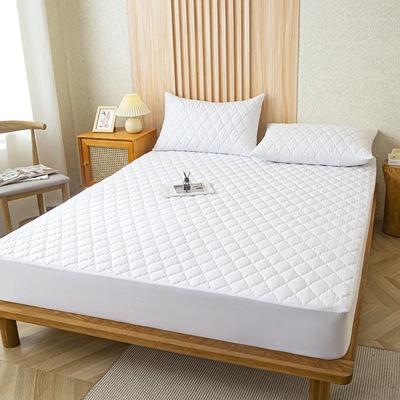 Uplift Essentials Waterproof Mattress Protector Fitted Sheet Style Bed Cover Multi Size 60 80 14 In white