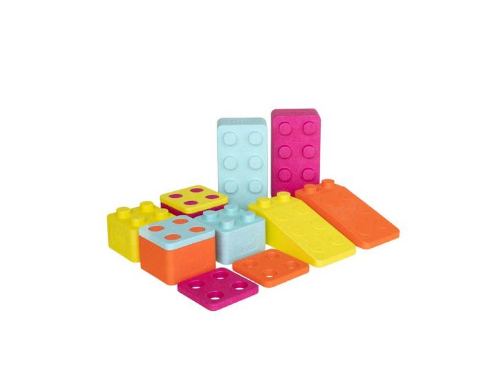 bygge Starterset FARVESPIL (12 Teile) Spielbausteine, (Starterset, Starterset), Made in Germany, teilweise aus recyceltem Material, 100% recyclebar