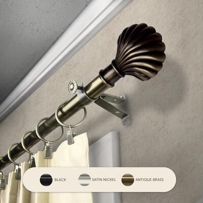 InStyleDesign Shelly Adjustable Curtain Rod