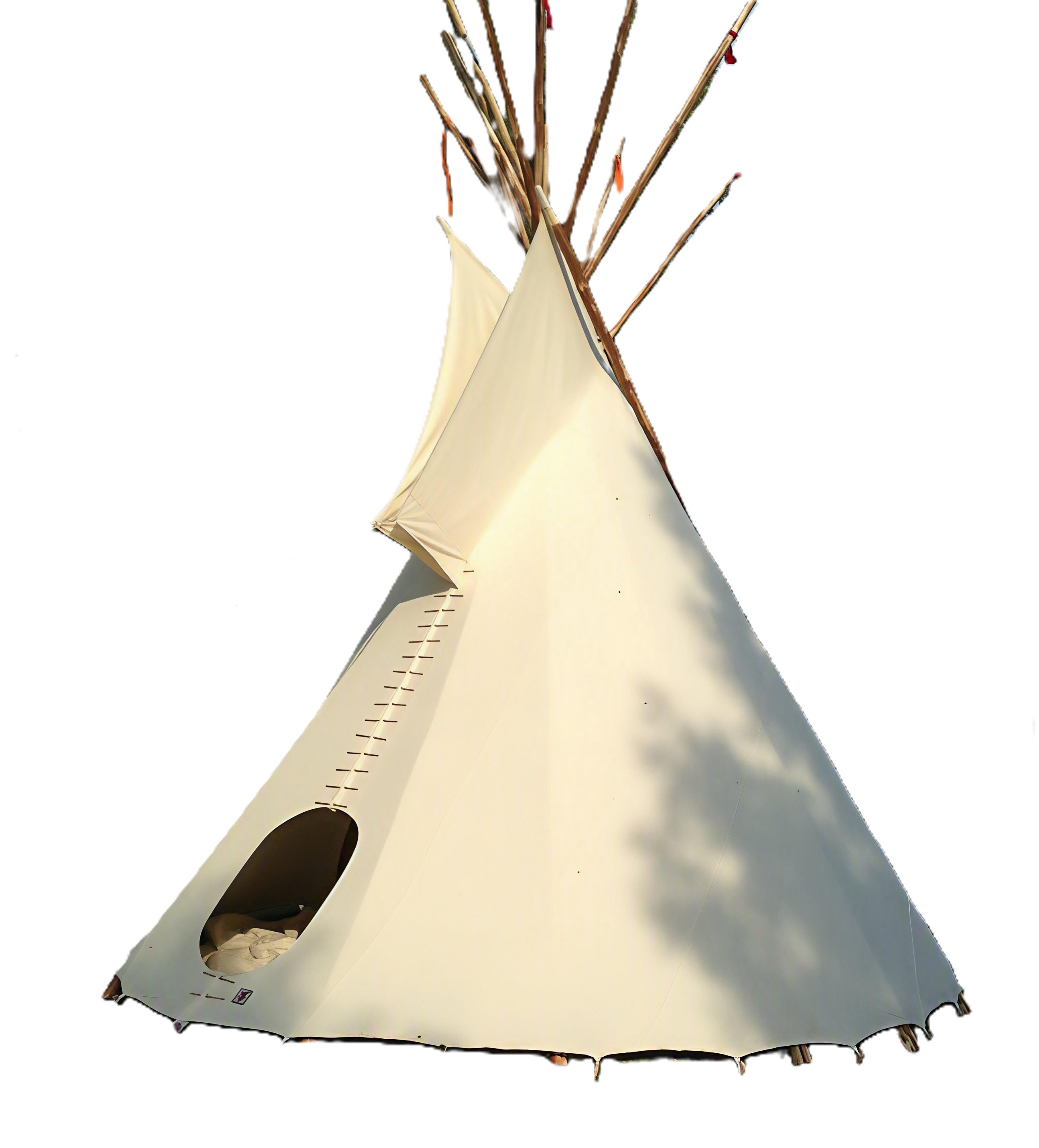 Tipi mit ca. 7m Durchmesser, Extraschwere Ausführung