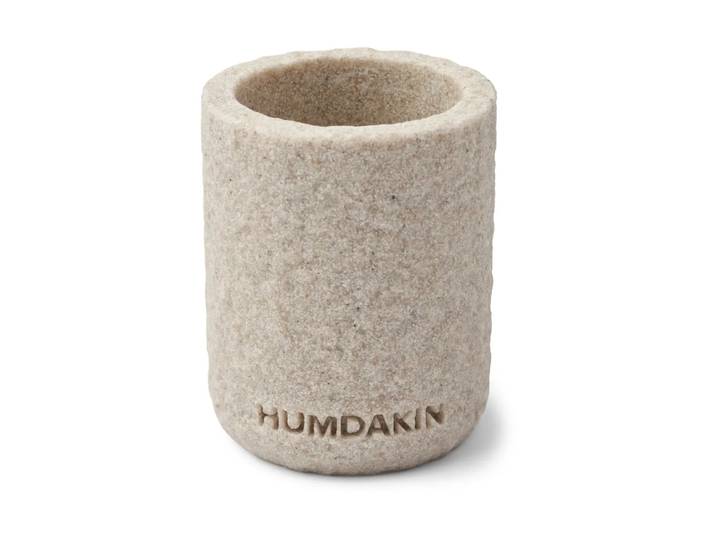 Humdakin Gobelet pour brosse à dents Humdakin Sandstone 10 cm Natural