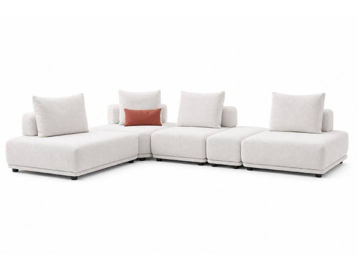 Xlmoebel Ecksofa Modernes L-förmiges Ecksofa im italienischen Stil für Wohnzimmer, 5 Teile, Special features