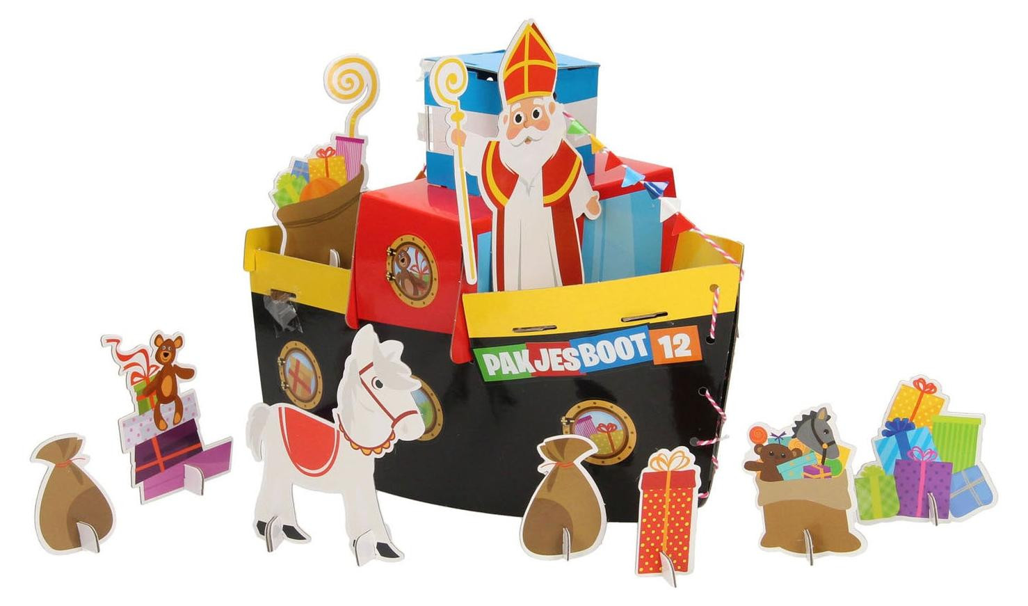 Grafix Sinterklaas knutselset - Maak je eigen stoomboot