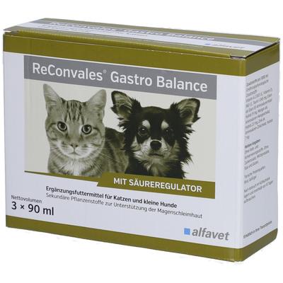 Reconvales Gastro Balance Erg.Futterm.f.Hund/Katze 3x90 ml Flüssigkeit