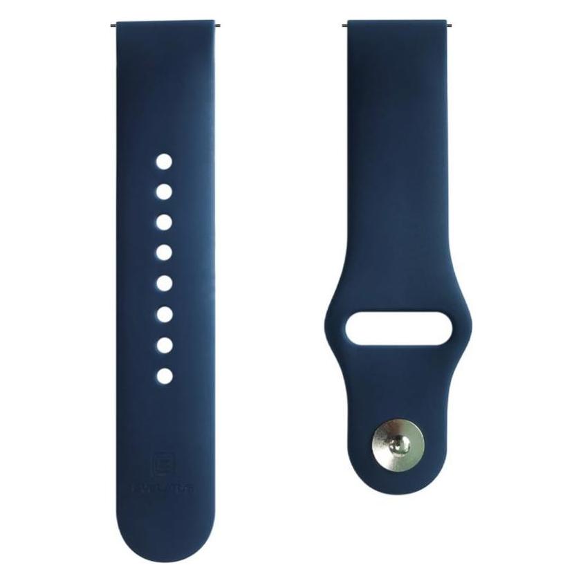 Evelatus 20mm Silicone Loop (130mm M/L) (20 mm, Silicone) (EVEAN20SLBL)