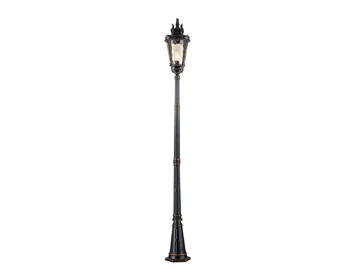 Borne lumineuse Baltimore Type D Ø 30cm Gris/Gris