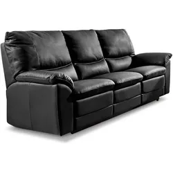 Calia Sofa Marea Leder Nero