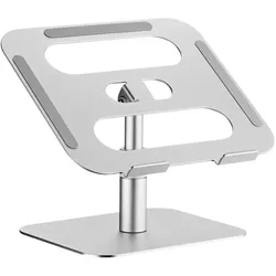 myWall Laptop & Tablet Ständer, Tablet Halterung, Silber