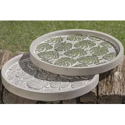 BOLTZE GRUPPE GmbH Deko-Tablett Tasha 2sort D33cm Material: Beton