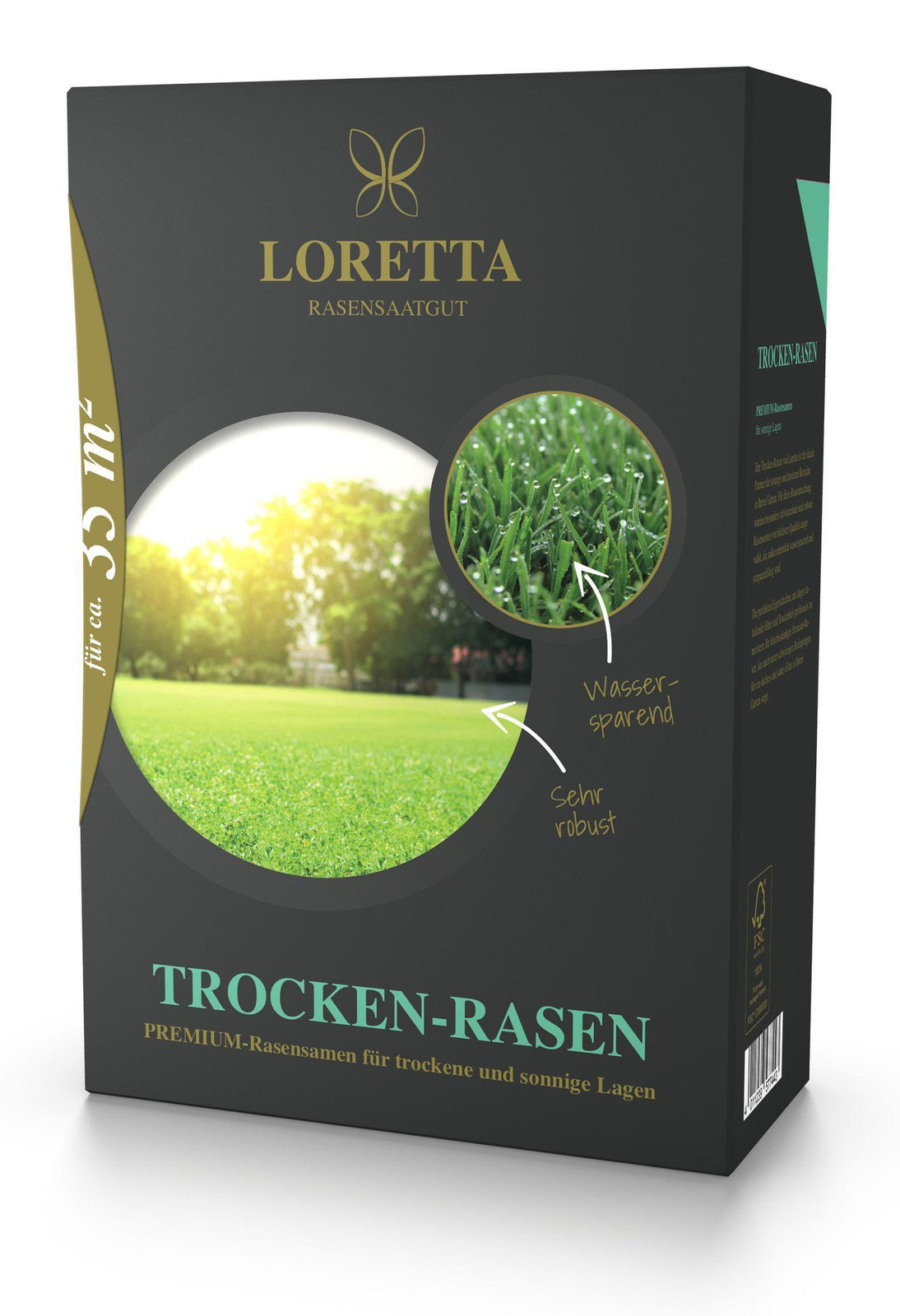Loretta Rasensamen Grassoortmengsel, 1,1 kg, voor 35 m²