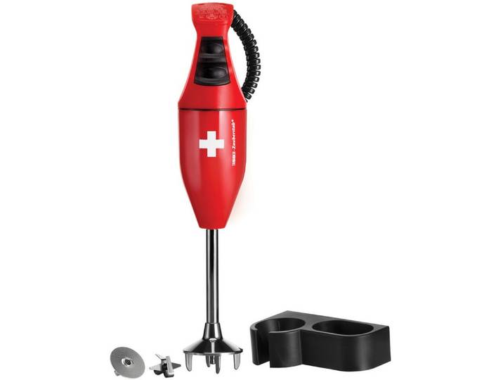 ESGE-Zauberstab Stabmixer ESGE-Zauberstab® E 120 Select Schweiz Rot 90212, 120 W, Aufsteckzentrierung ergonomischer Griff Made in Switzerland