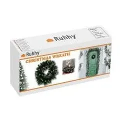 Ruhhy, Christbaumschmuck, Verschneiter Weihnachtskranz 22302