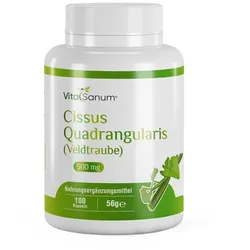VitaSanum®- Cissus Quadrangularis (Veldtraube) 500 mg 100 Kapseln