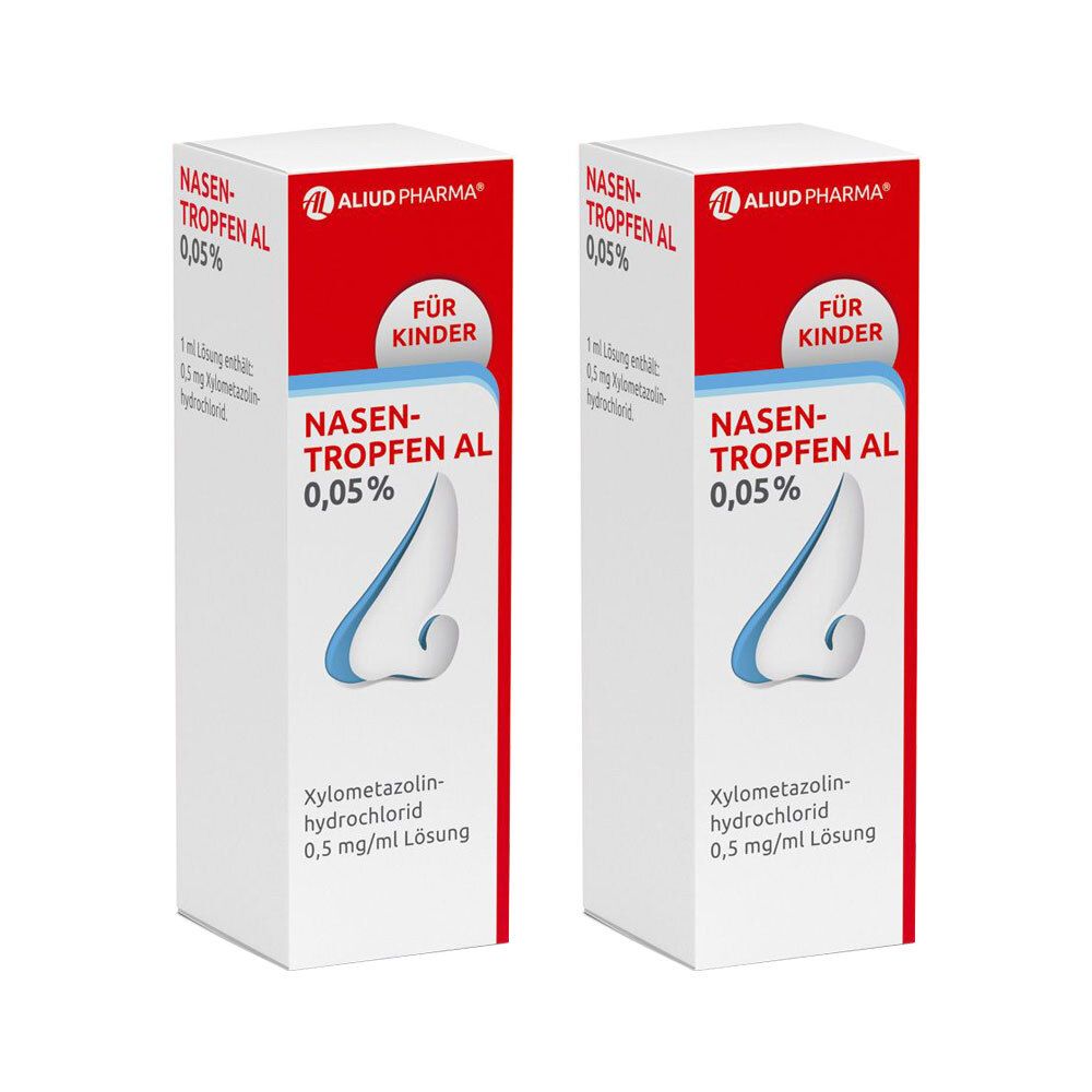 Nasentropfen AL 0,05% Doppelpack 2x10 ml Lösung