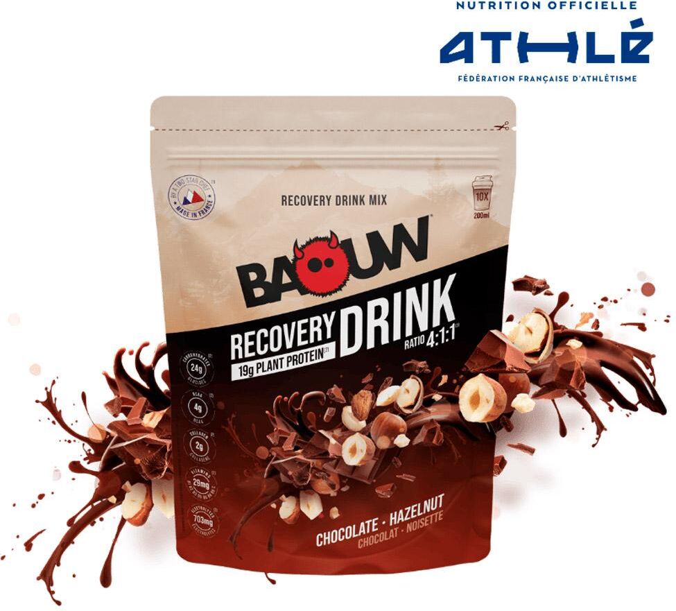 Baouw  - Boisson De Récupération Chocolat Noisette - Boisson