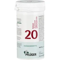 Biochemie Pflüger Nr. 20 Kalium-Aluminium Sulf D 6 400 ST