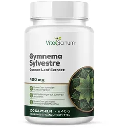 VitaSanum® Gymnema sylvestre (Gurmar) – 800 mg Tagesportion (2 Kapseln)