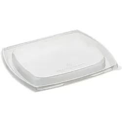 MONOUSO - Deckel rPET für Salatschüssel 19x16cm (50 Stück)