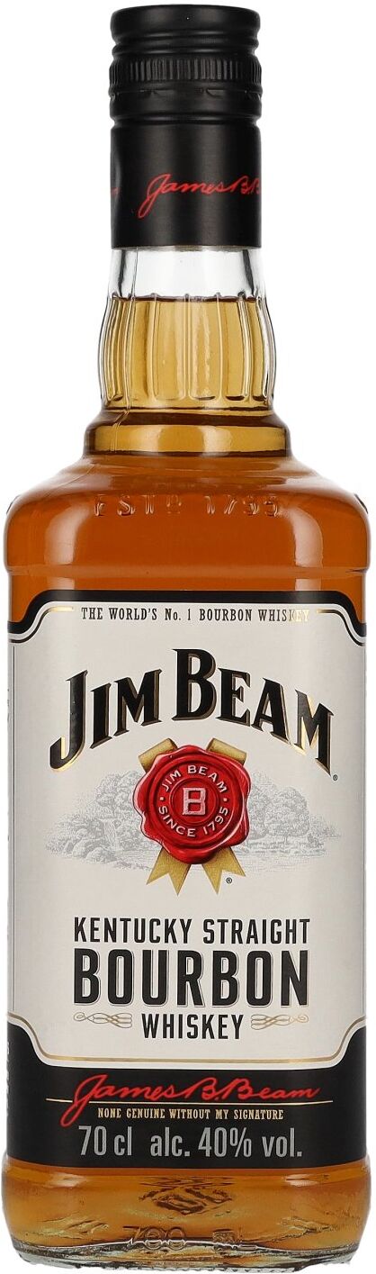 Jim Beam Kentucky Straight Bourbon Whiskey 40% Vol. 0,7l
