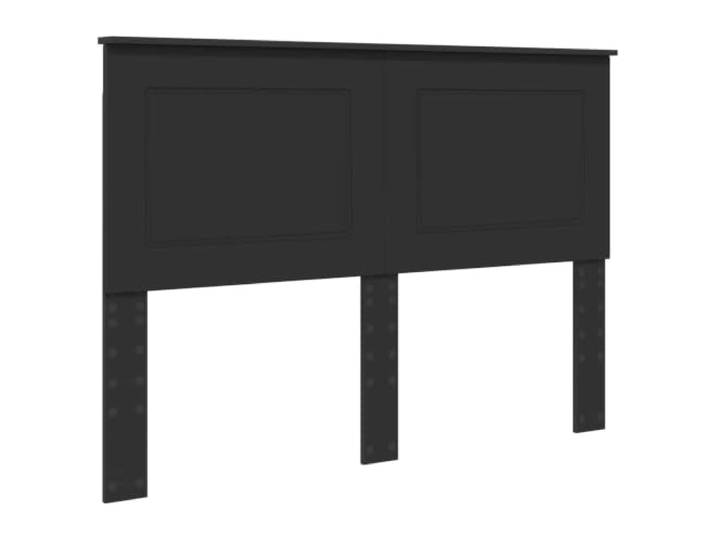 KTHLBRH Kopfteil aus Eichenholz, schwarz, 100 cm, für Bett Höhenverstellbar, Wandmontage, einfache Wartung, vielseitiges Innendesign