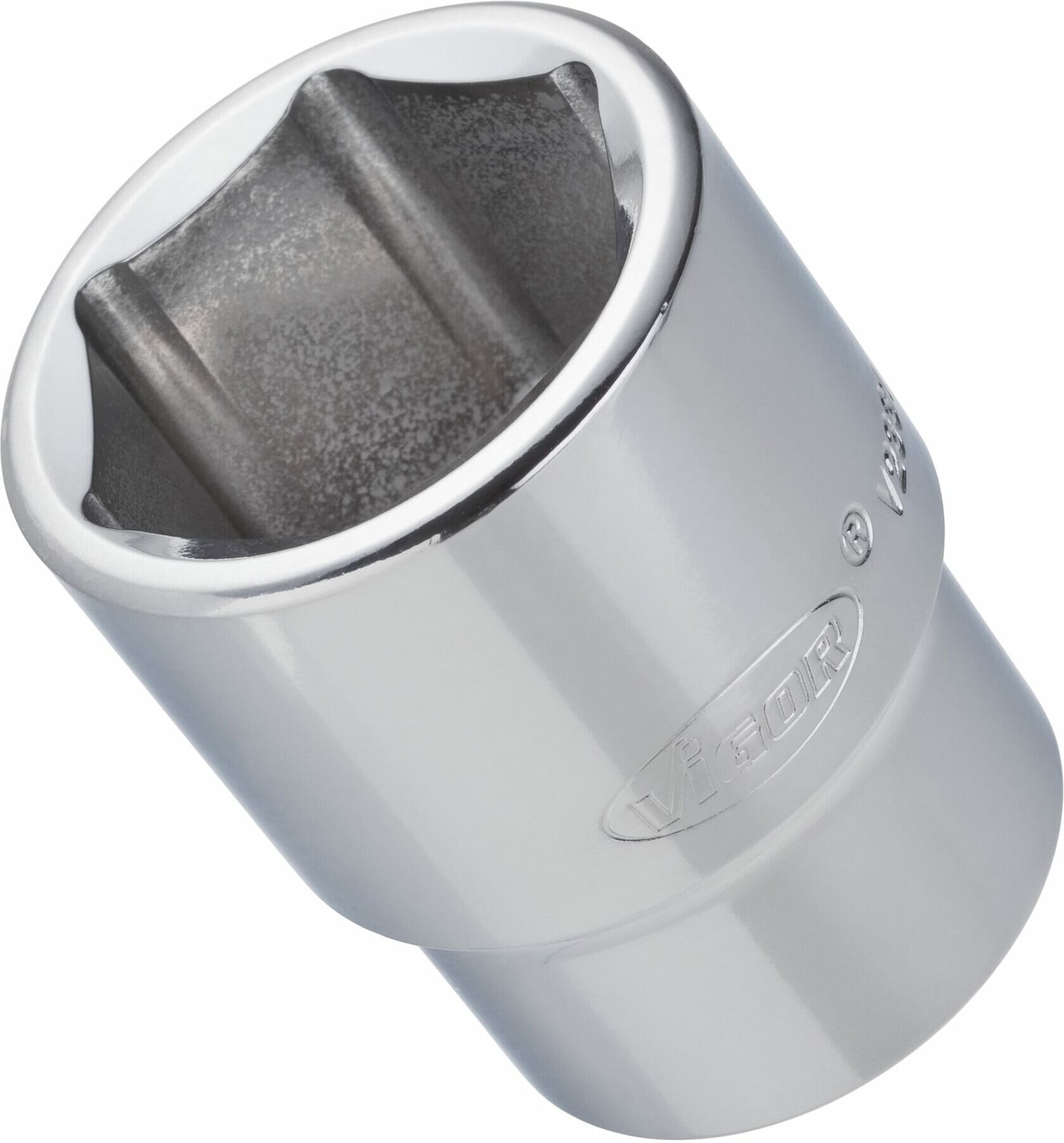 VIGOR Innenvierkant Antrieb 20 = 3/4 Zoll Steckschlüssel-Einsatz Innensechskant-Profil V2328N ∙ Vierkant hohl 20 mm (3/4 Zoll) ∙ Außen-Sechskant Profi)