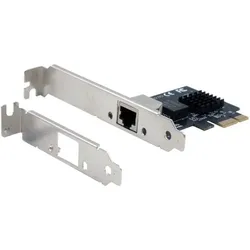 PCI Ethernet Karte 2,5Gigabit 1-Port inkl.LowProfileBügel,Realtek RTL8125