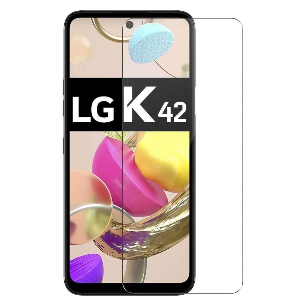 Screenguard LG K42 Panzerglas Schutzfolie Case Friendly Design (LG K42) (00027573)