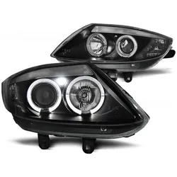 Scheinwerfer Angel Eyes passend für BMW Z4 E85 E86 Bj. 02-08 Schwarz