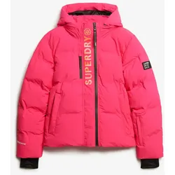 SUPERDRY ® Kastige Ski-Steppjacke mit Kapuze  - 6 (34) Hyper Fire (1ZP)