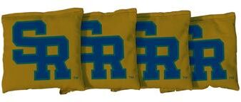 Skip's Garage Salve Regina Seahawks Gold Cornhole Bags