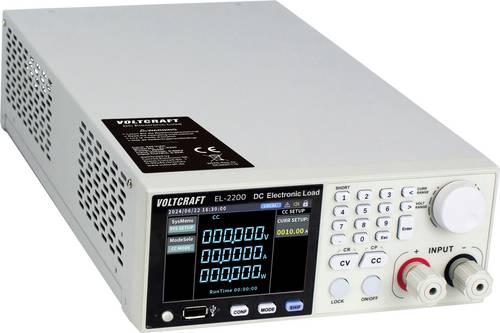 VOLTCRAFT EL-2200 Elektronische Last 600 V/DC 20A 200W