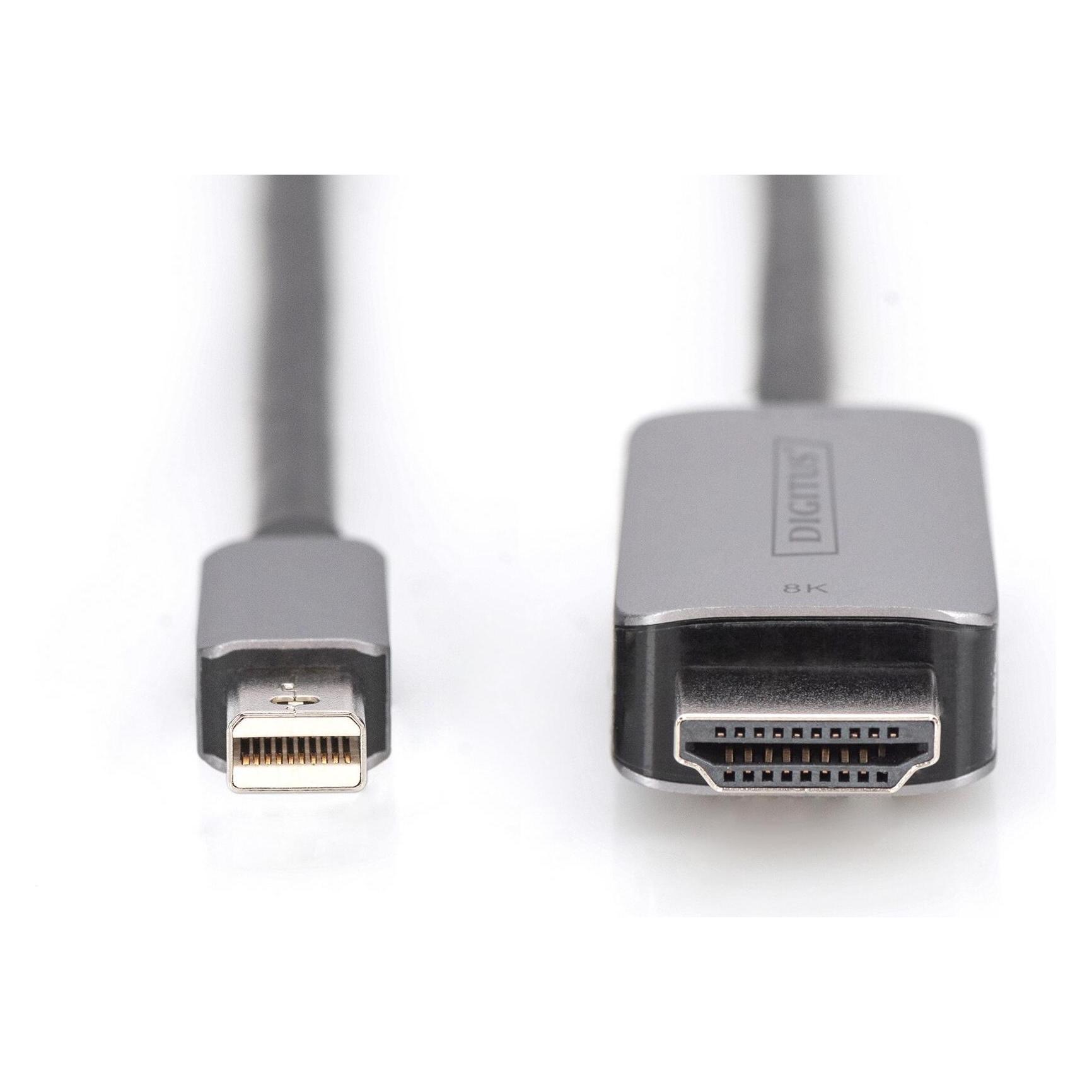 Digitus Mini DisplayPort - HDMI (1 m) (DB-340109-010-S)