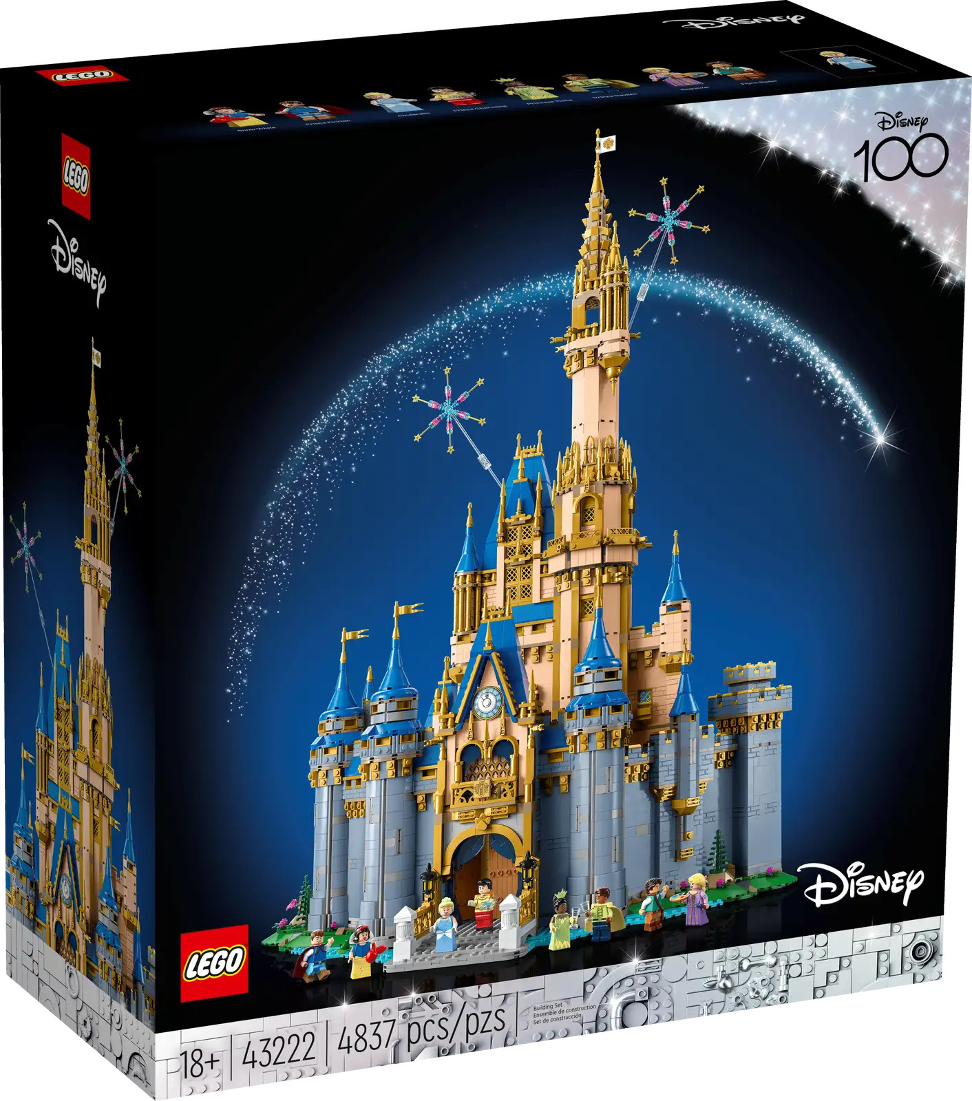 LEGO Disney Castle 43222, Bausatz, 18 Jahr(e), Kunststoff, 4837 Stück(e), 15,2 kg
