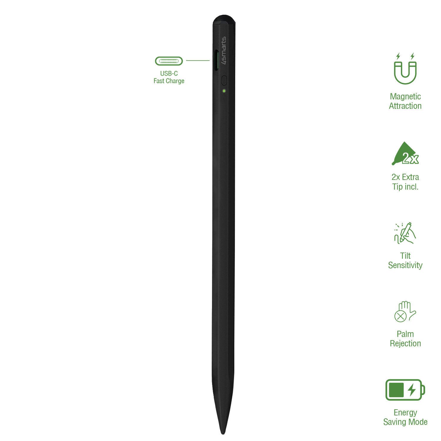 4smarts Pencil Pro 3 - Schwarz 540566