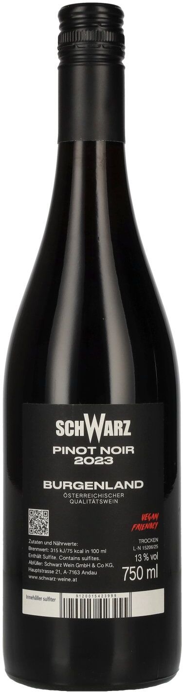 Weingut Schwarz Schwarz THE BUTCHER Pinot Noir 2023 13% Vol. 0,75l
