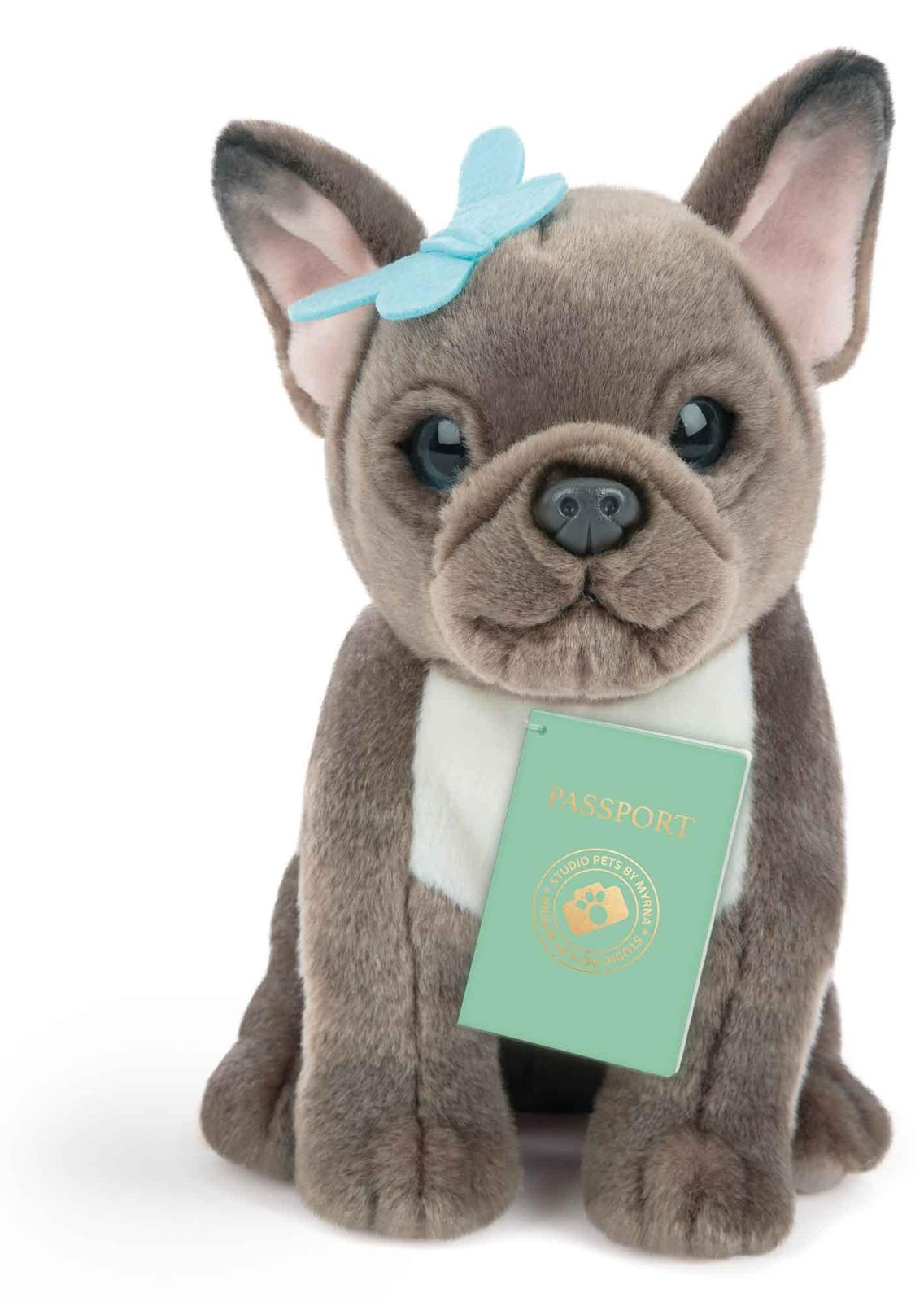 Studio Pets Knuffel Franse Bulldog Bibi, 23 cm, Pluche hond