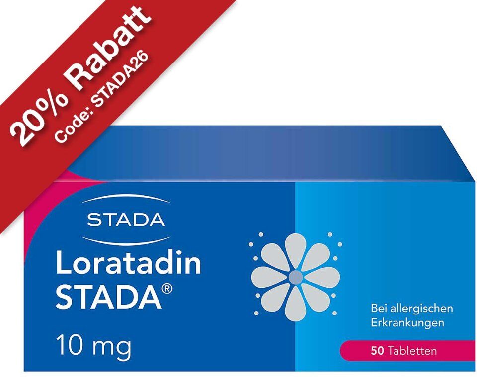 Loratadin STADA 10mg Tabletten bei Allergien