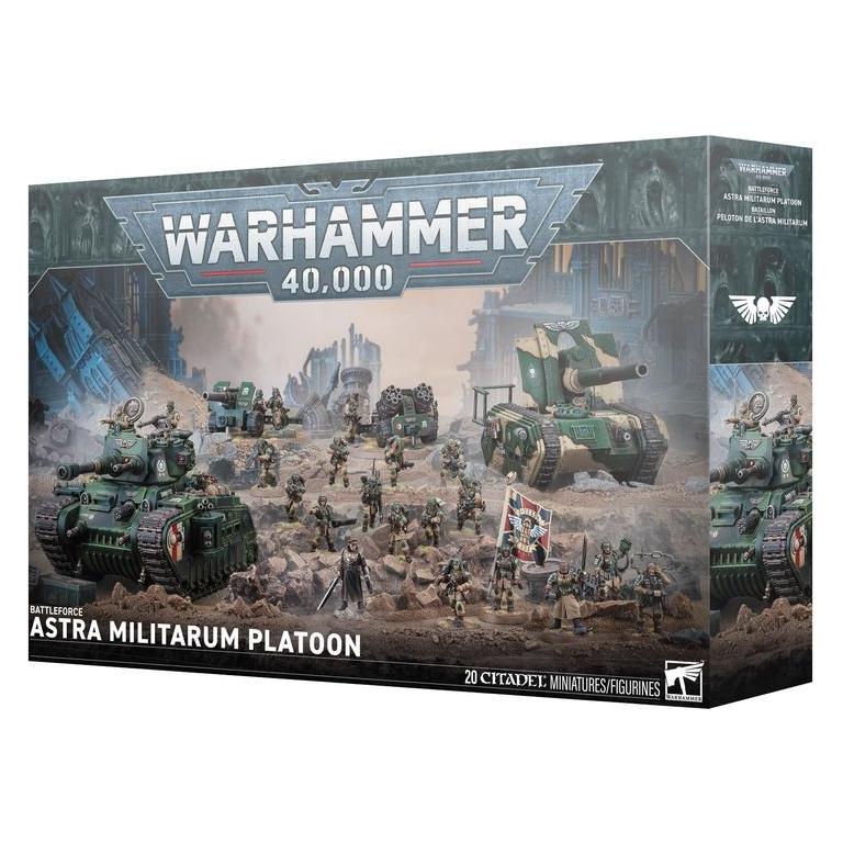 Games Workshop "Warhammer 40k - Bataillon Peloton de L'Astra Militarum" (Kunststoff) (99120105151)