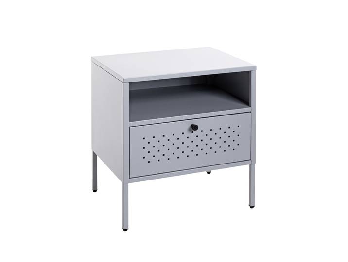 Konsole 45 x 50 cm silbergrau