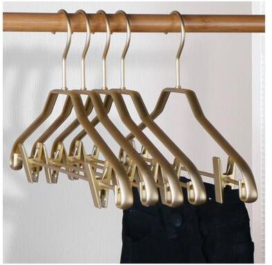 Uplift Essentials Seamless Aluminum Non Slip Clothes Hangers style 07