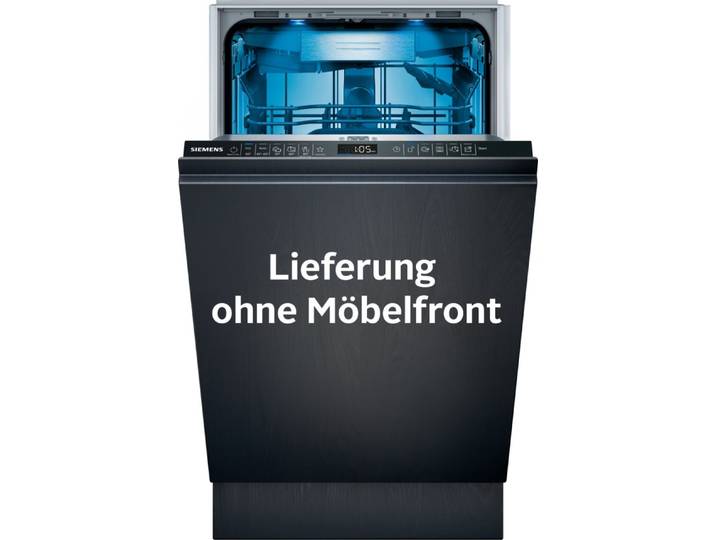 SIEMENS vollintegrierbarer Geschirrspüler iQ500 SR65ZX22ME, 10 Maßgedecke, Schnelle und clevere Reinigung dank varioSpeed Plus