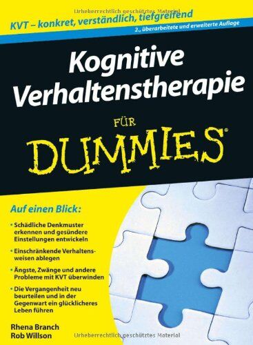 Rob Willson - Kognitive Verhaltenstherapie für Dummies (Fur Dummies) - Preis vom 12.10.2026 11:37:12 h